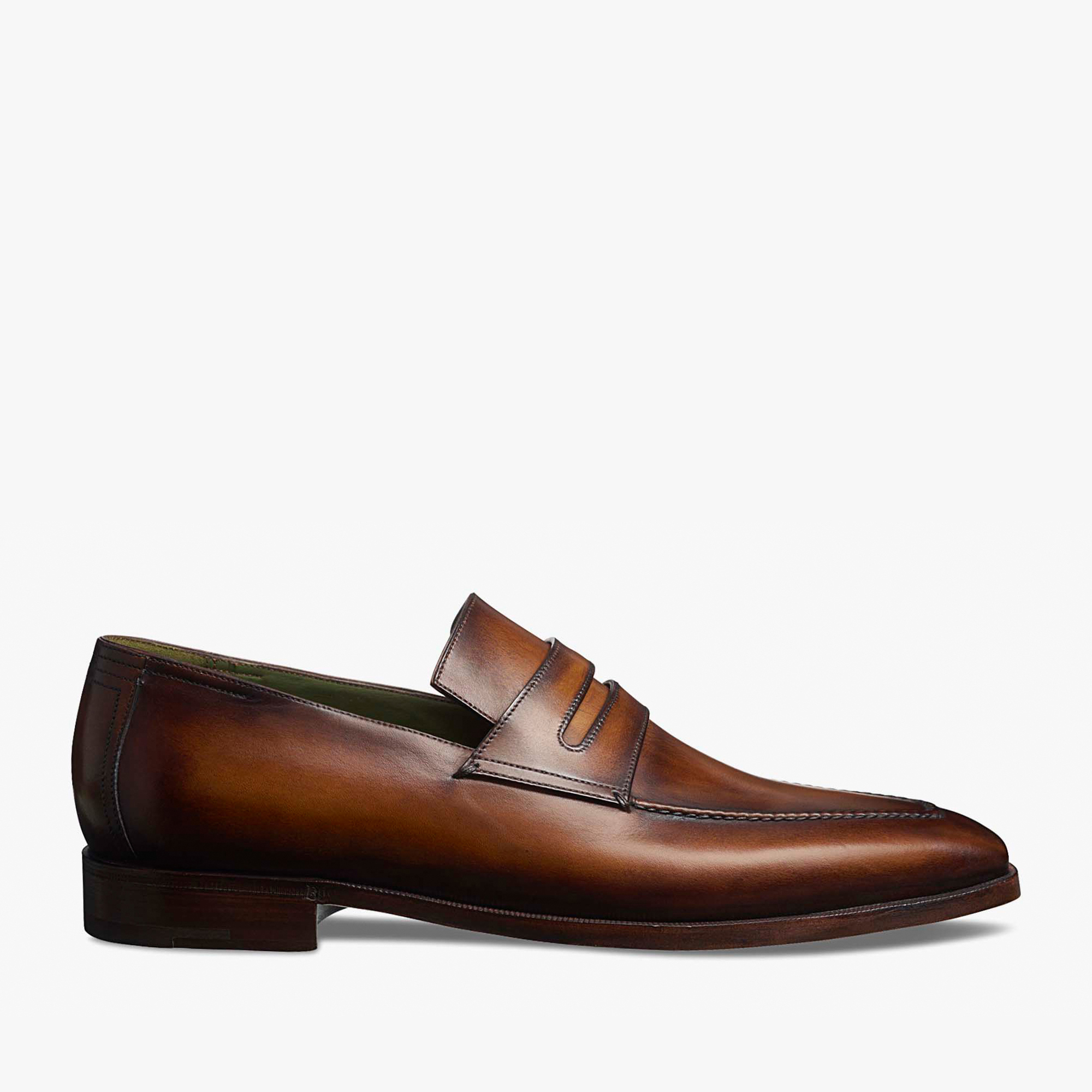 Andy Démesure Leather Loafer, TOBACCO BIS, hi-res