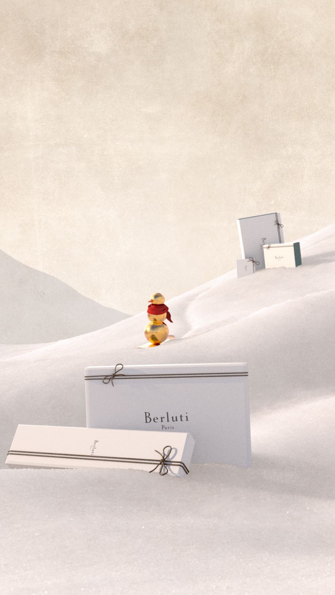 ポ*方様 BERLUTI ベルルッティ 非売品　エプロン ベルトッツィ フルエプロン _ デカレ