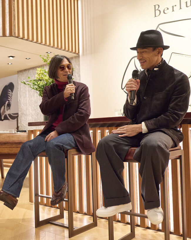 Berluti autour de la Foresti&egrave;re