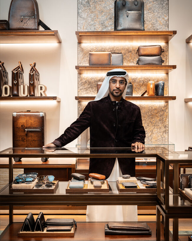 Berluti cel&egrave;bre Ahmad AlMuhassin
