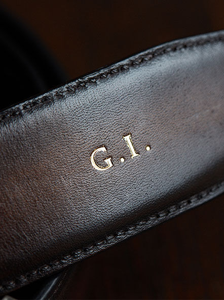 Bought someone this beautiful wallet and hotstamped her initials