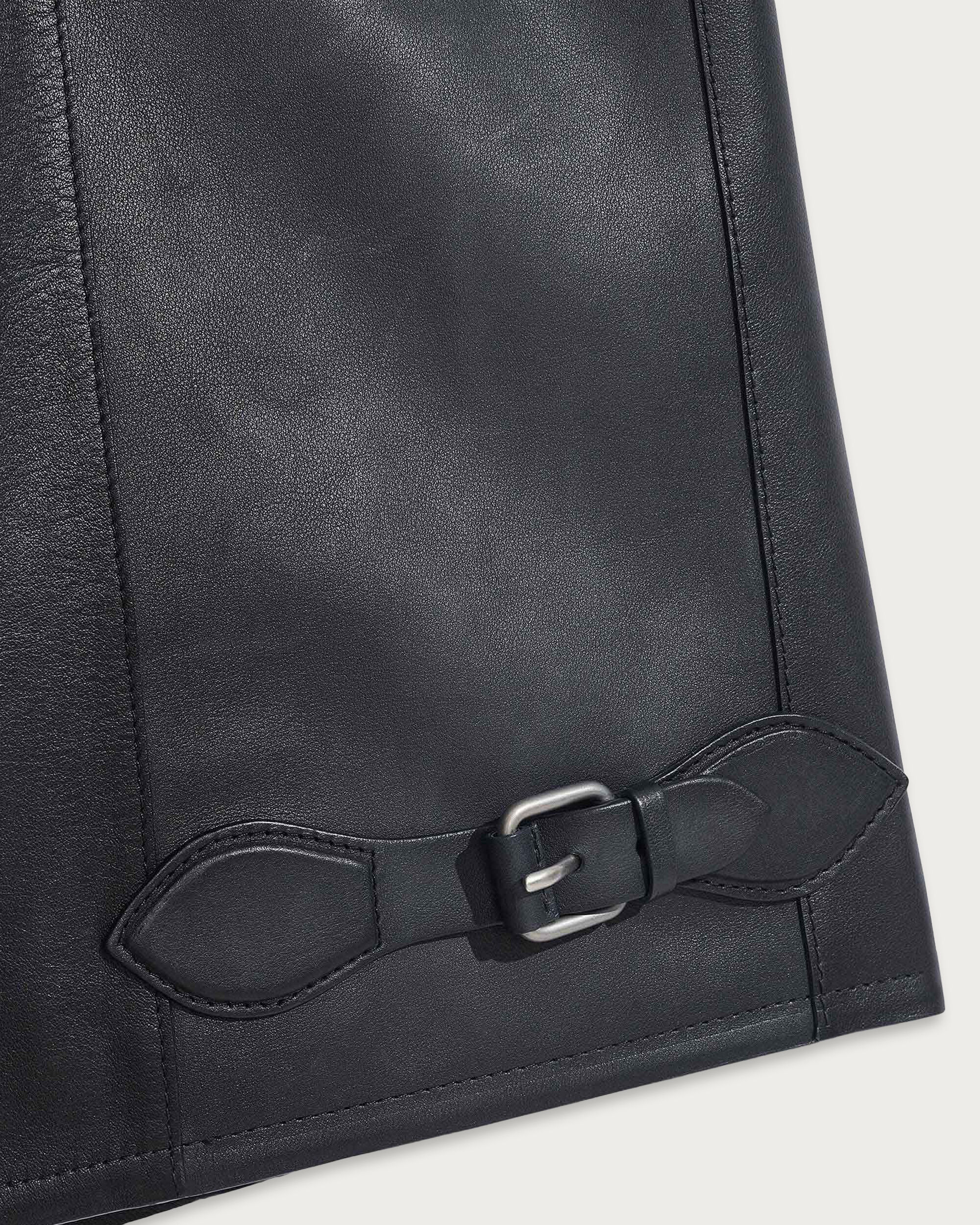 Leather Patina Un Jour Blouson, Black Shade, hi-res