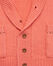 Cardigan with Leather Braiding Details, Coral, Image 3