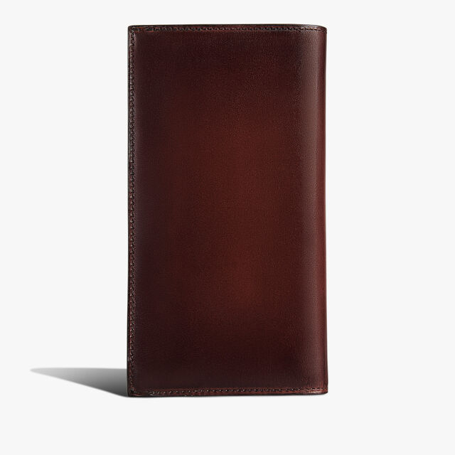 Badi Leather Long Wallet, LEGNO BRUCIATO, hi-res 2