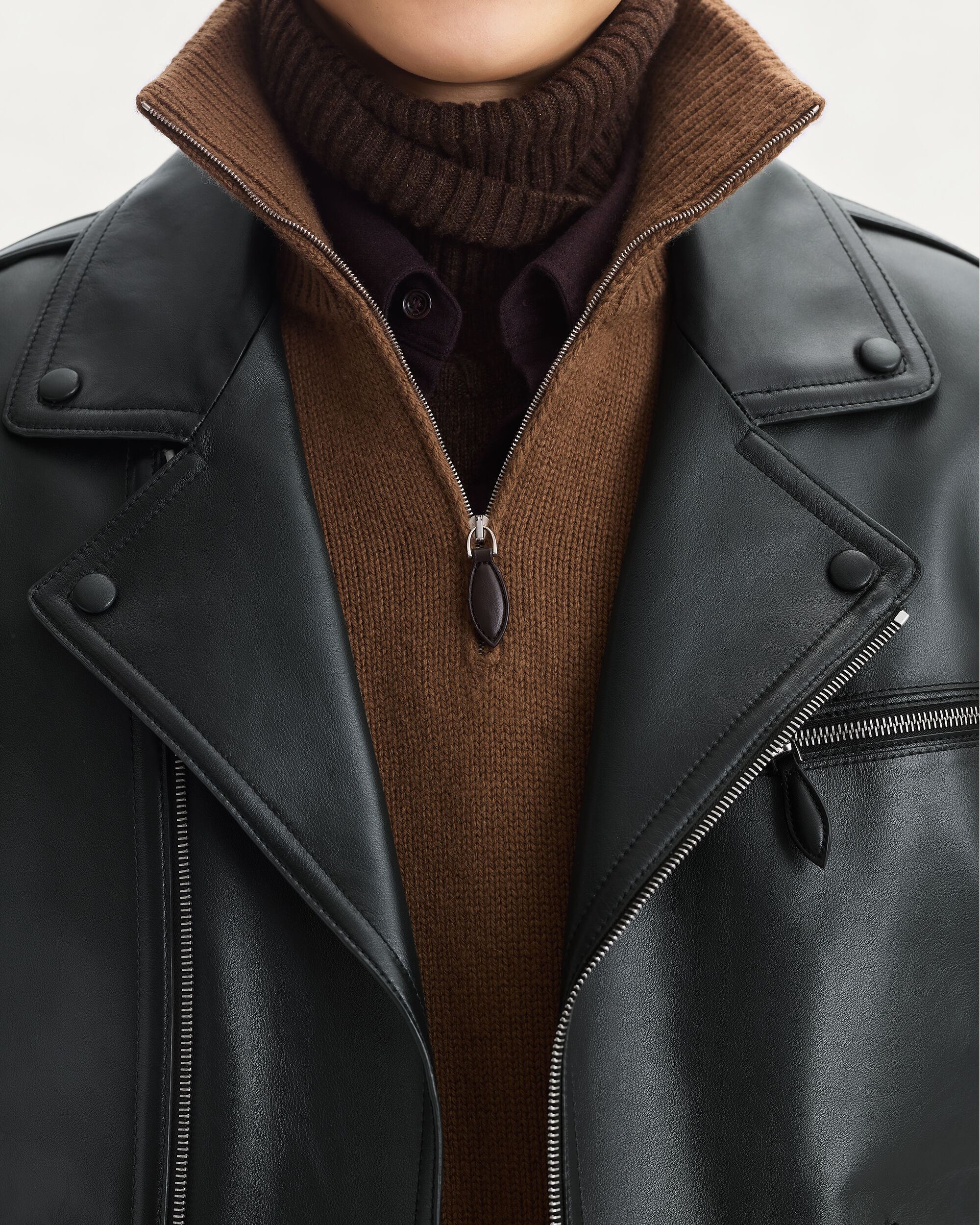 Berluti カーフレザー テーラードジャケット イタリア製 牛革 46 wine-king_7765400000030915