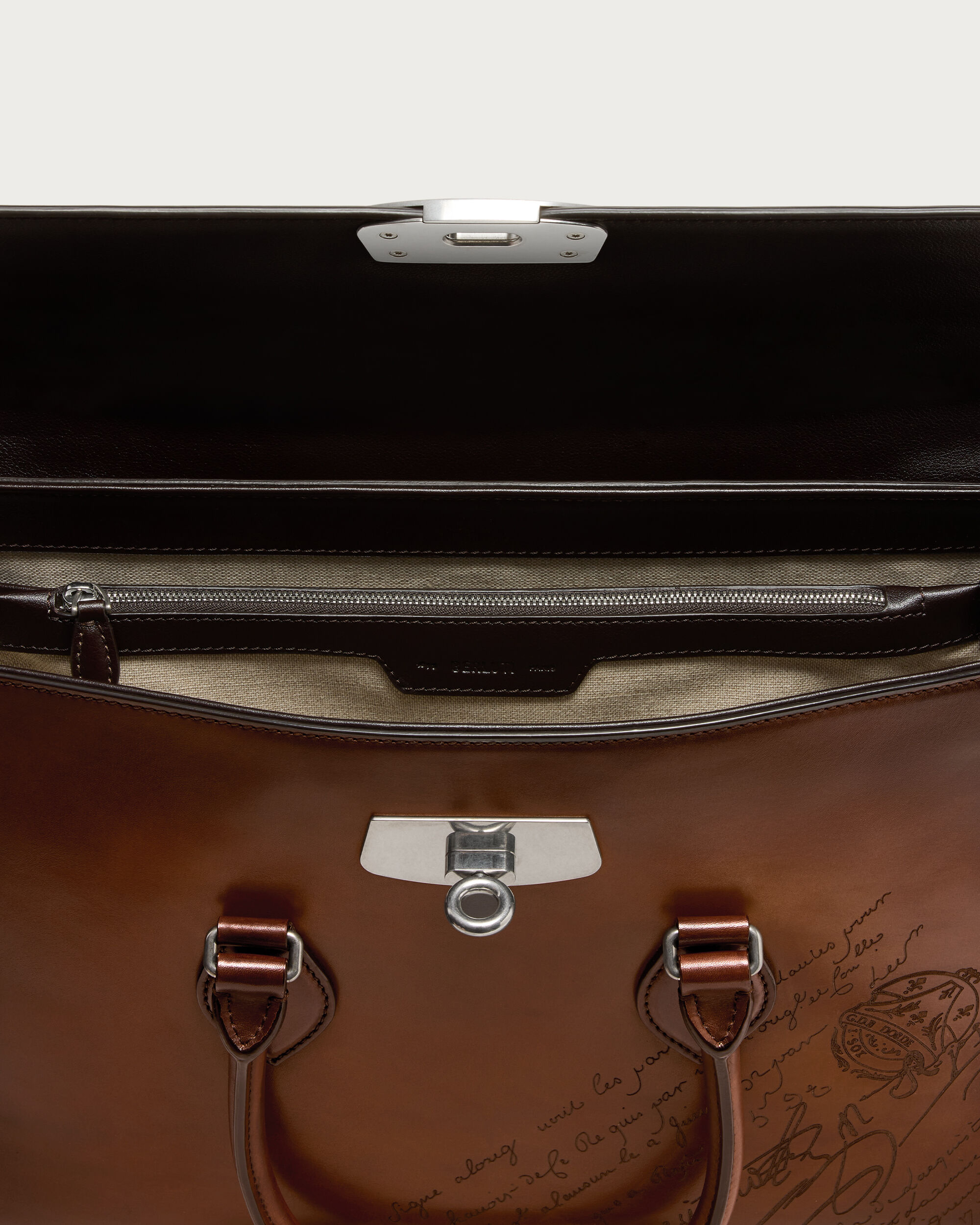 E'Mio Briefcase, Cacao Intenso, hi-res