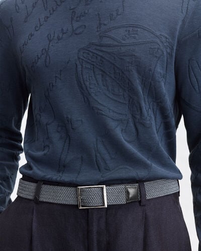 Classic Tress&eacute;e Belt, Stone Denim, hi-res