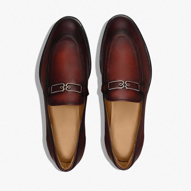B Volute Leather Loafer, MATTONE, hi-res 4