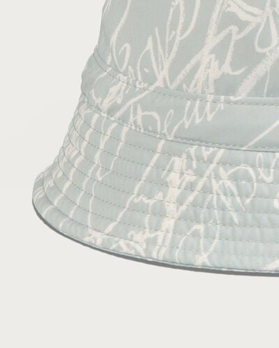 Scritto Pattern Bucket Hat, Celadon Scritto, hi-res