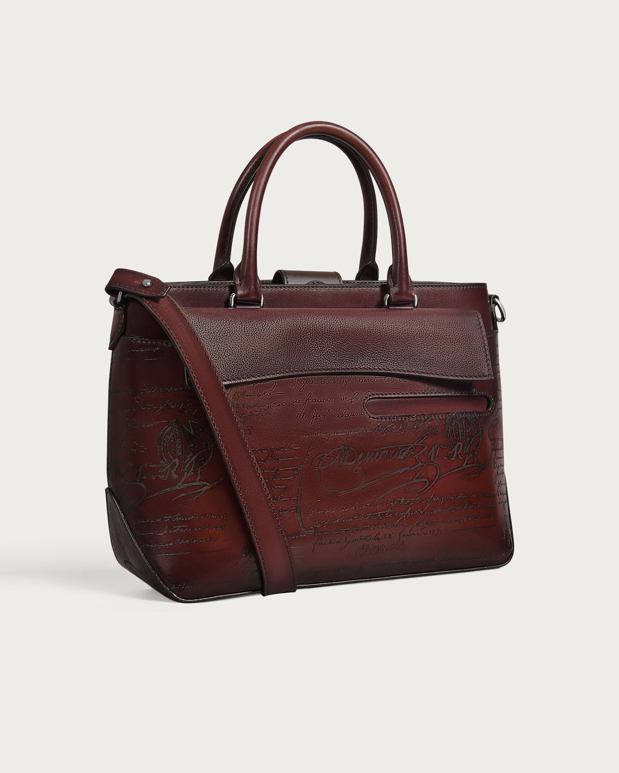 トゥジュール XS ポケット トートバッグ, Legno Bruciato, hi-res