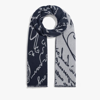 Wool Scritto Scarf