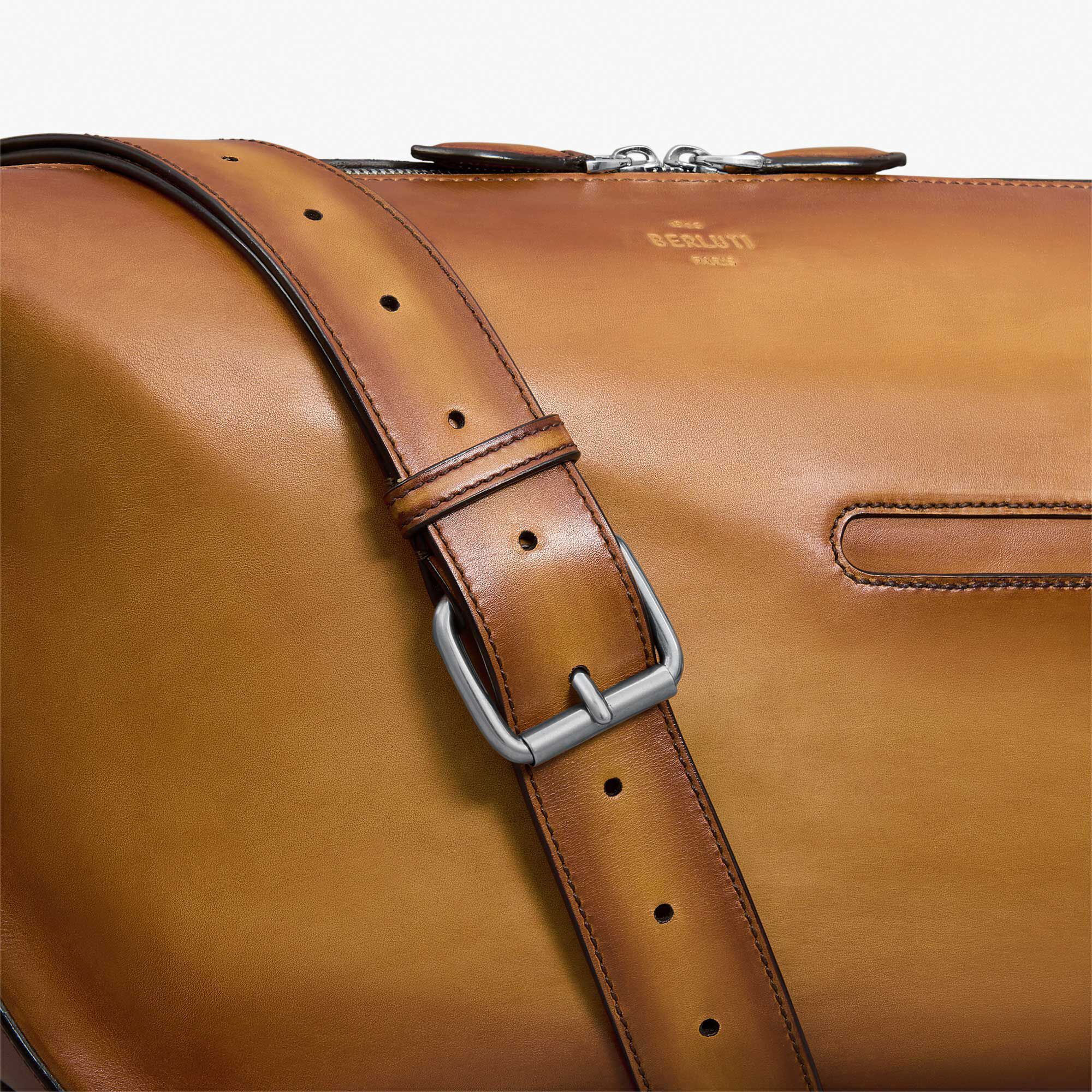 Soft leather messenger best sale bag