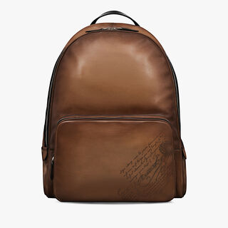 Time Off Scritto Leather Backpack, DUNA, hi-res