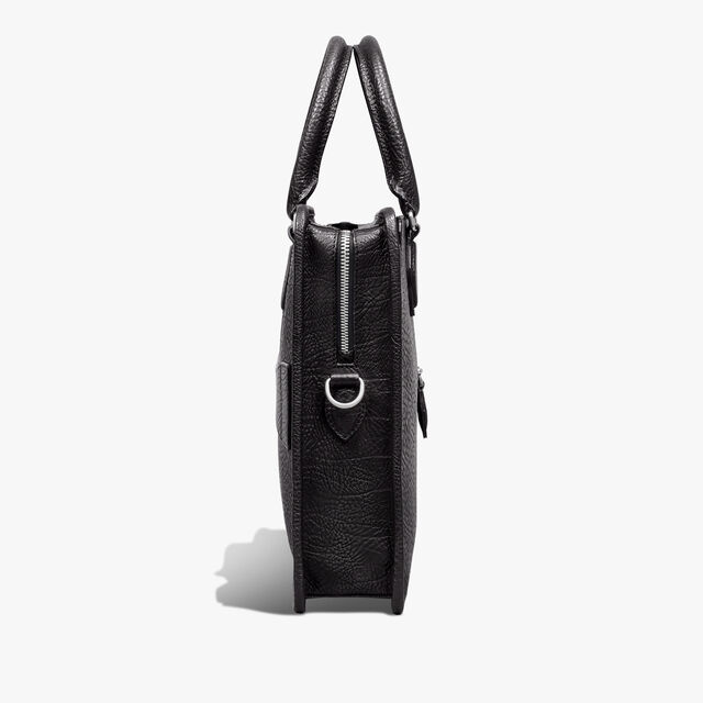 Un Jour Leather Briefcase, CARBON BLACK, hi-res 4