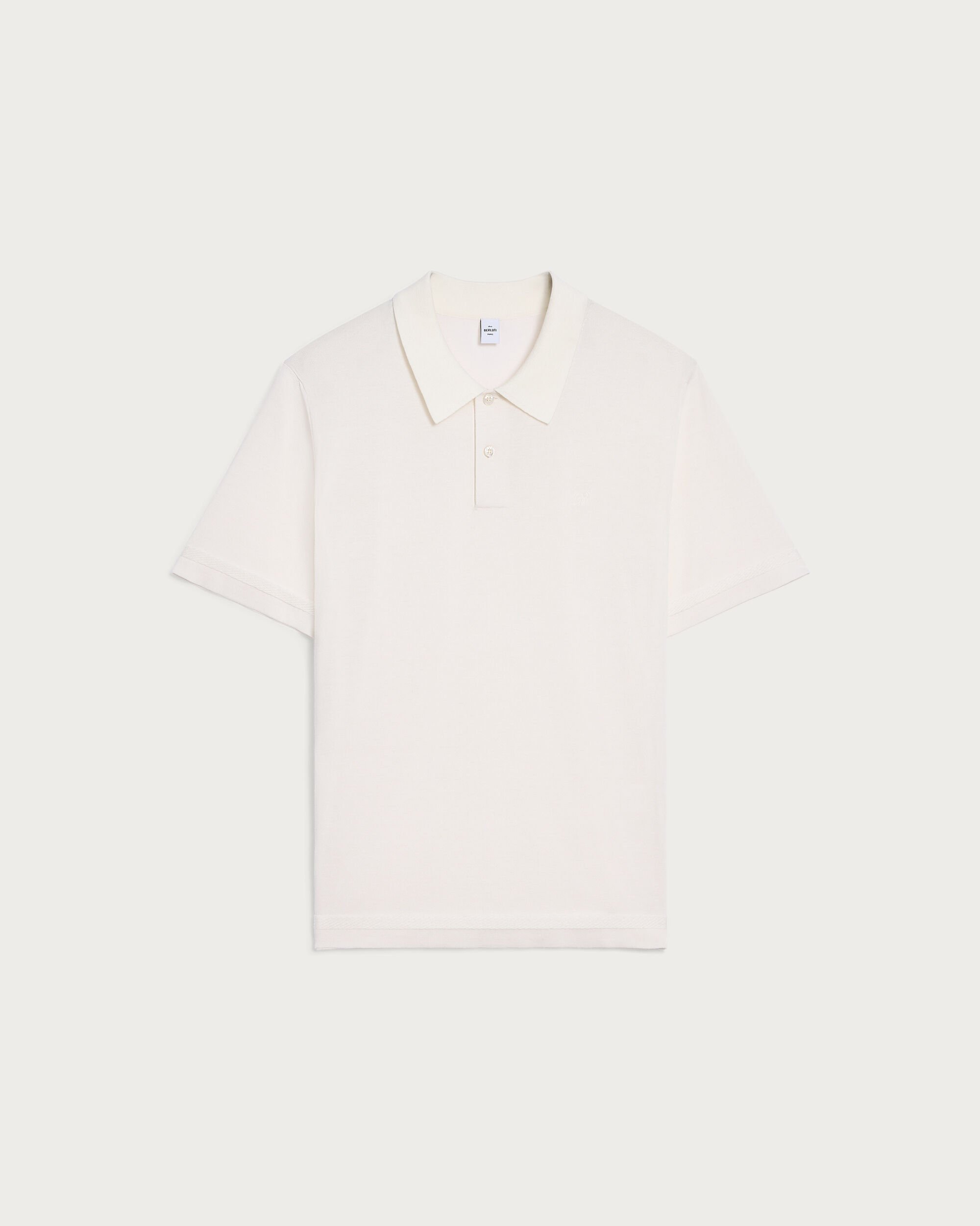 Berluti ベルルッティ / ポロシャツ ホワイト Berluti(ベルルッティ) ポロシャツ(メンズ) - 海外通販のBUYMA