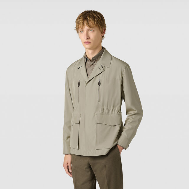 Veste en Soie Technique, ANISE, hi-res 2