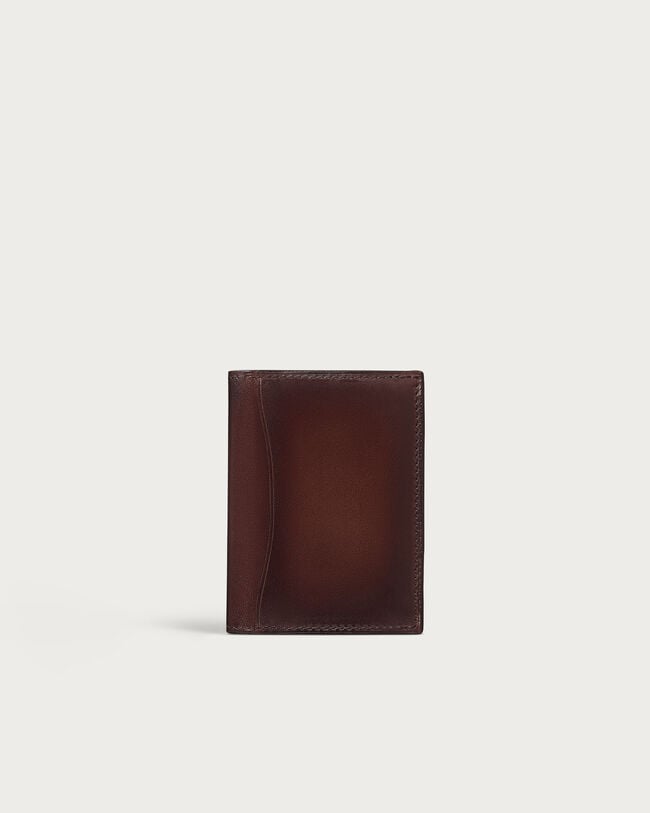 ジャグア ルティ フラップ カードホルダー, Legno Bruciato, hi-res