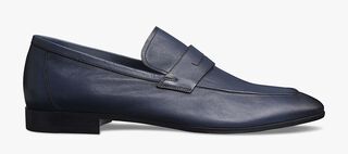 Lorenzo Lecco Kangaroo Leather Loafer, ECLIPSE BLUE II, hi-res