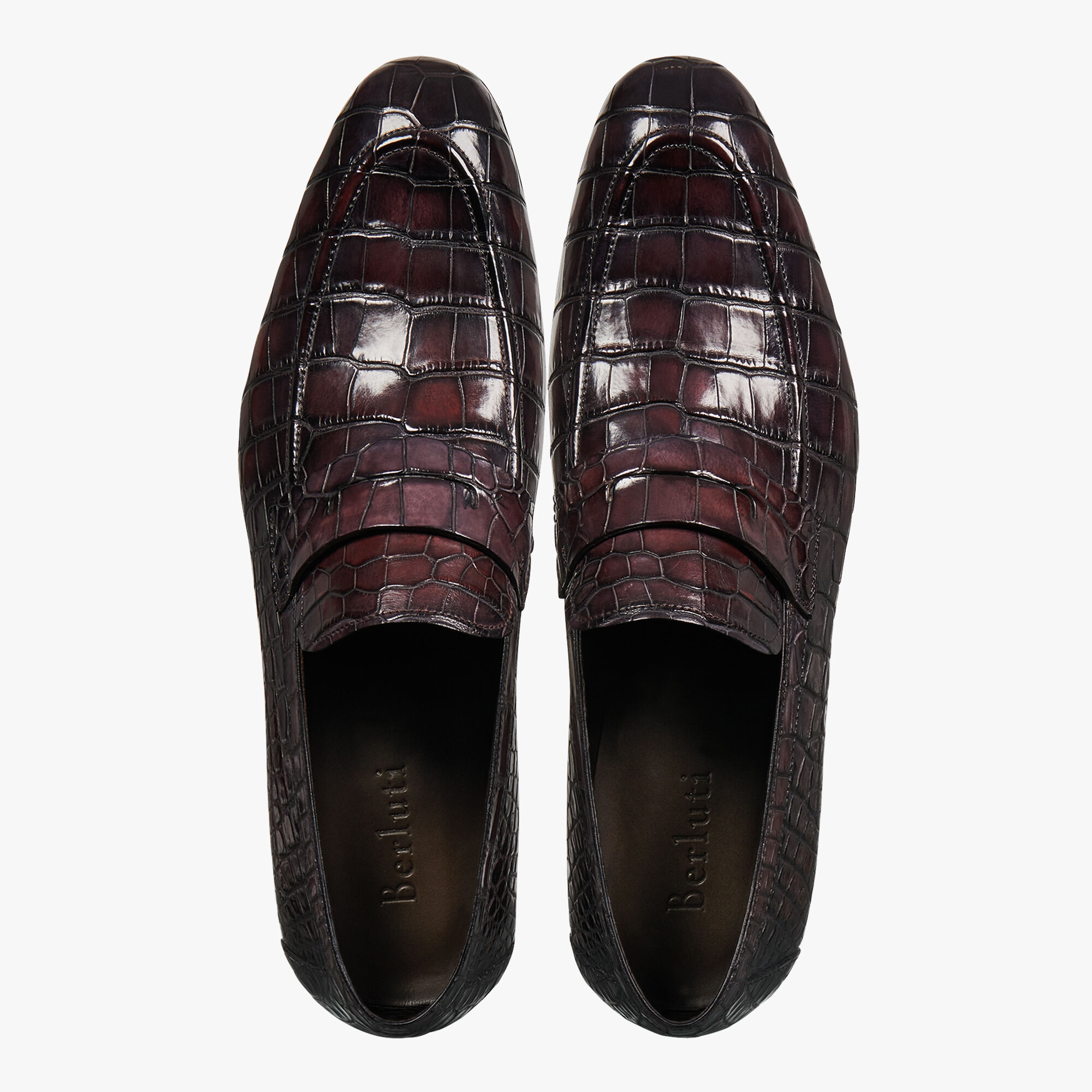 berluti alligator shoes