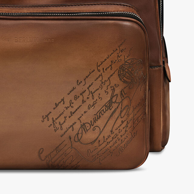 Time Off Scritto Leather Backpack, DUNA, hi-res 5
