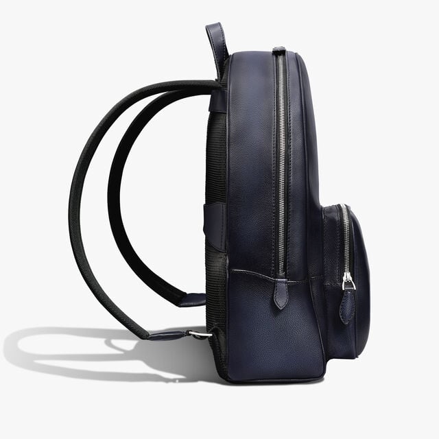 Time Off Scritto Leather Backpack, INDIGO DENIM, hi-res 4