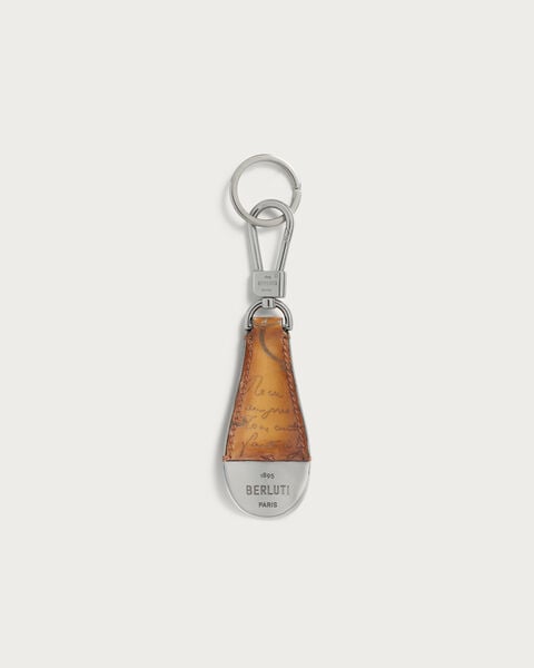 Shoehorn Key Ring, Mustard, hi-res