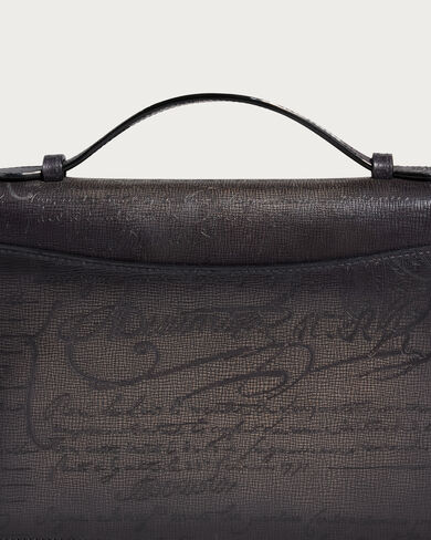 Itauba Wide Gradiant拉链手拿包, Grey Flanel, hi-res