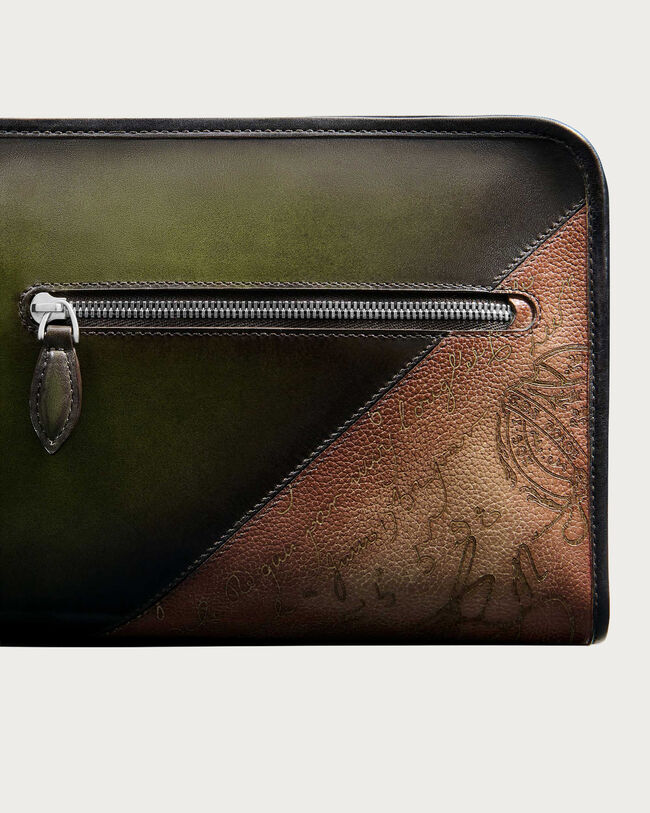 Pochette de Toilette Morning Tangram, Nero Caviar & Savana, hi-res