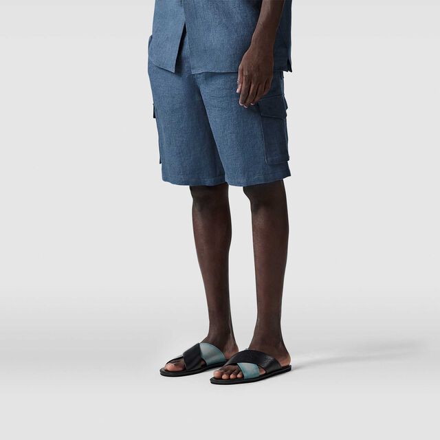 Cargo Shorts, BLEU DE SMALT, hi-res 2