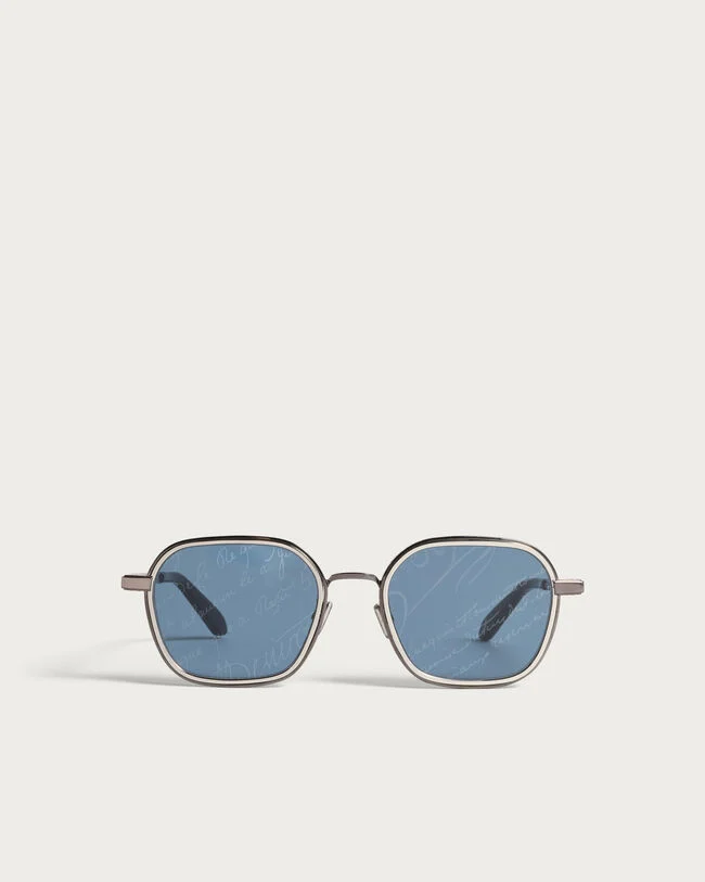 Sirius Sunglasses, Black Gold & Silver Scritto, hi-res