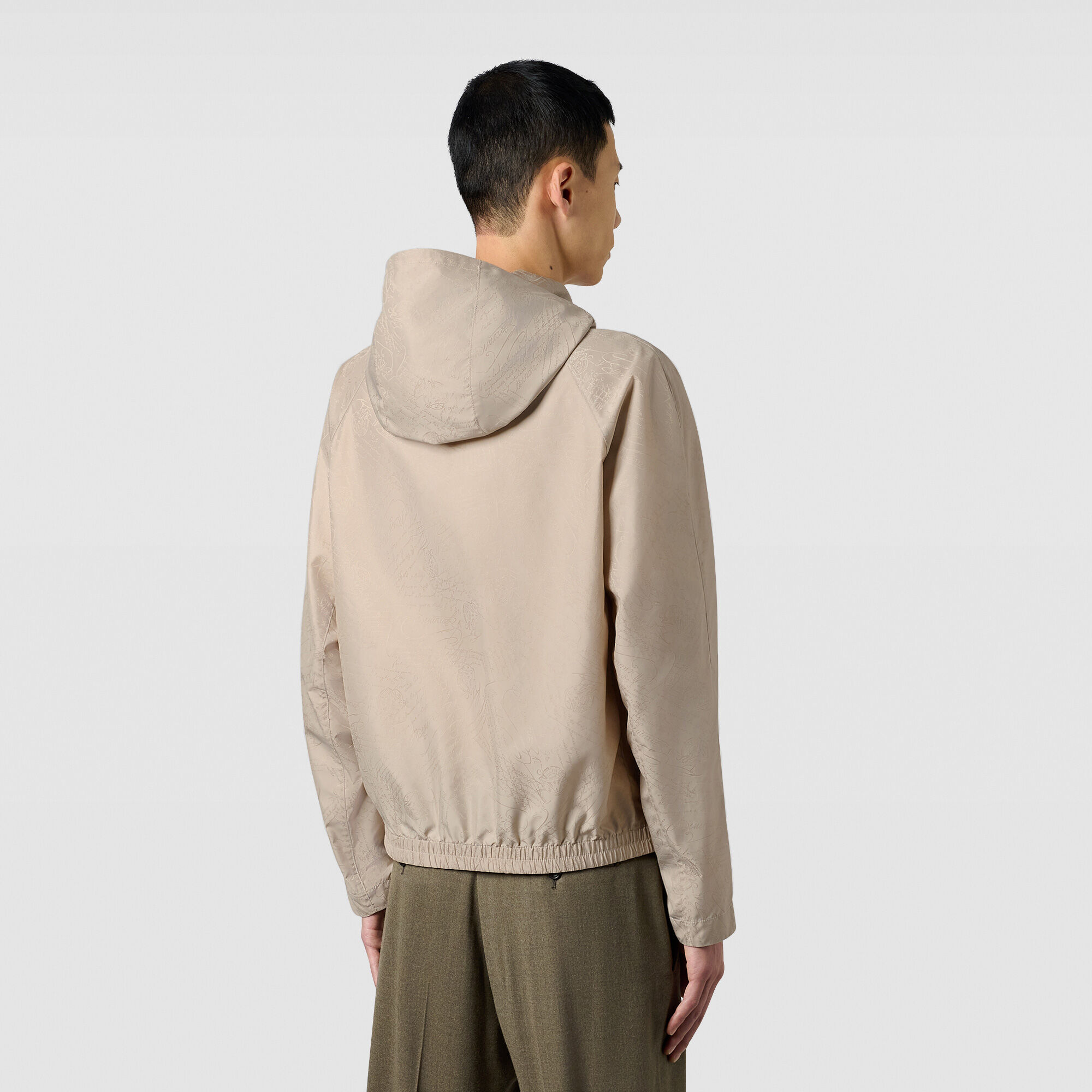 Berluti ナイロン スクリット パーカー_B-Way ナイロン スクリット B-Way | ベルルッティ JP