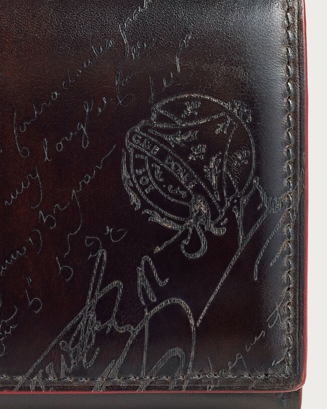 Imbuia Mont Thabor Card Holder, Rust, hi-res