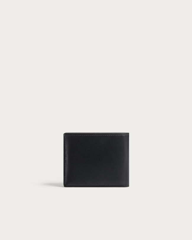 Makore Slim Compact Wallet, Black, hi-res