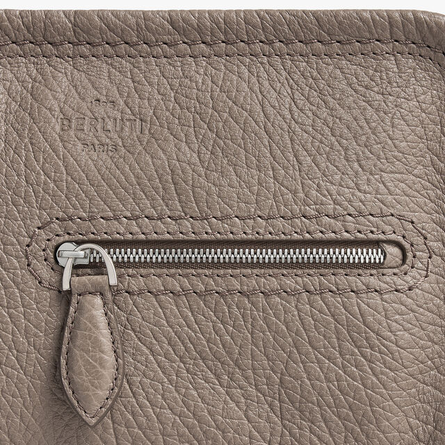 Journalier Xs Leather Messenger, TAUPE, hi-res 6