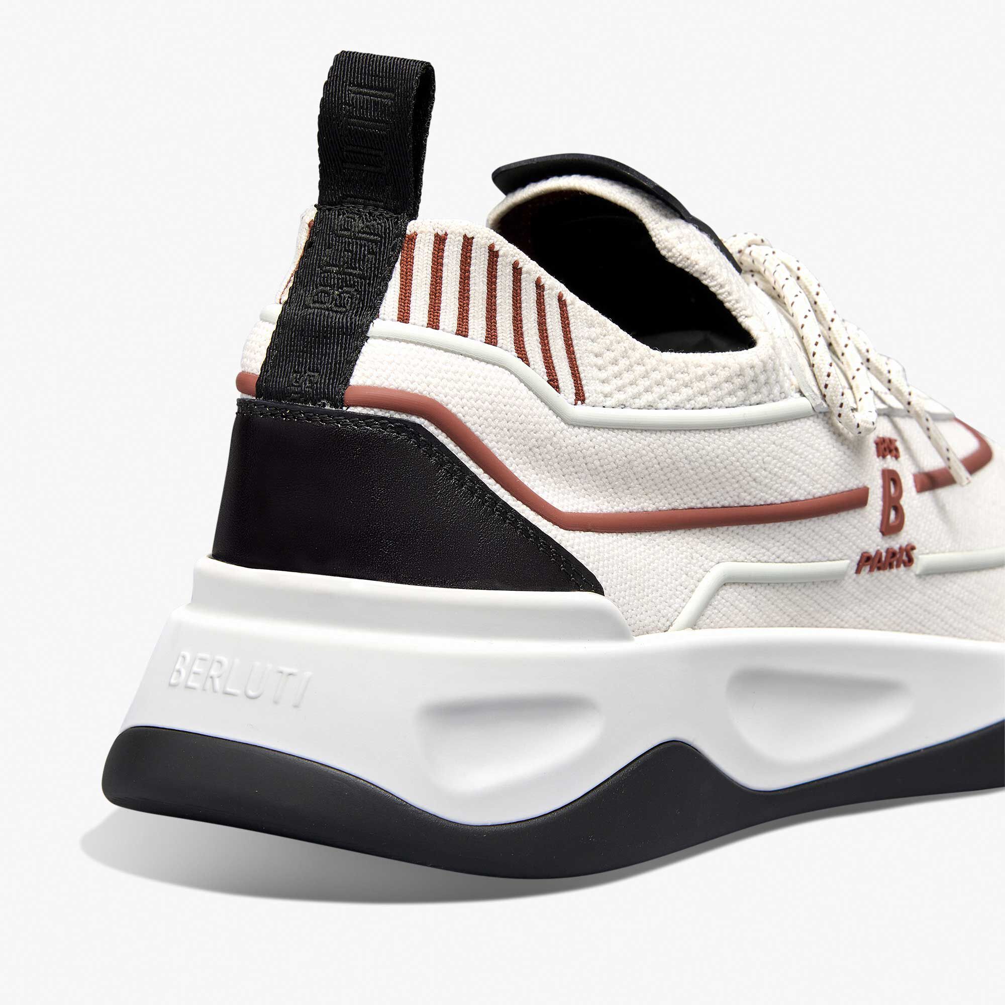 Shadow Knit And Leather Sneaker Berluti GB