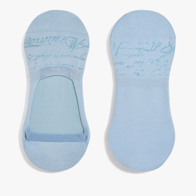 Shadow Cotton Ghost Socks, ZENITH BLUE, hi-res 1