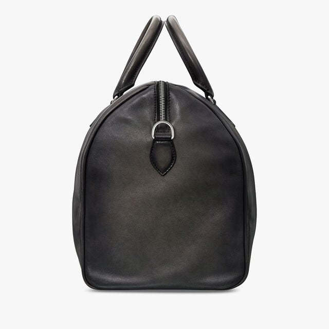Jour Off MM Leather Travel Bag, NERO GRIGIO, hi-res 4