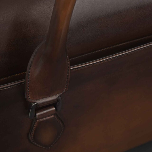 E'Mio Leather Briefcase, TOBACCO BIS, hi-res 8