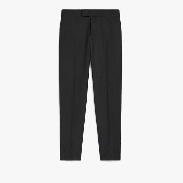 Alessio Wool Trousers, BLACK/ NIGHT BLUE, hi-res 1