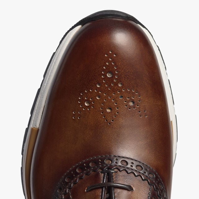 Sneaker Fast Track En Cuir, CACAO INTENSO, hi-res 7