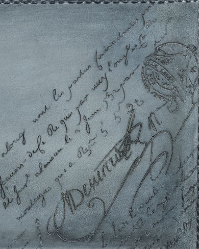 Makore Slim Compact Wallet, Bleu Brume, hi-res