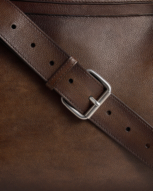 페리플 위켄더 트래블 백, Soft Brown, hi-res