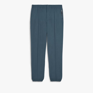Stretch Wool Jogpants, GREYISH BLUE, hi-res