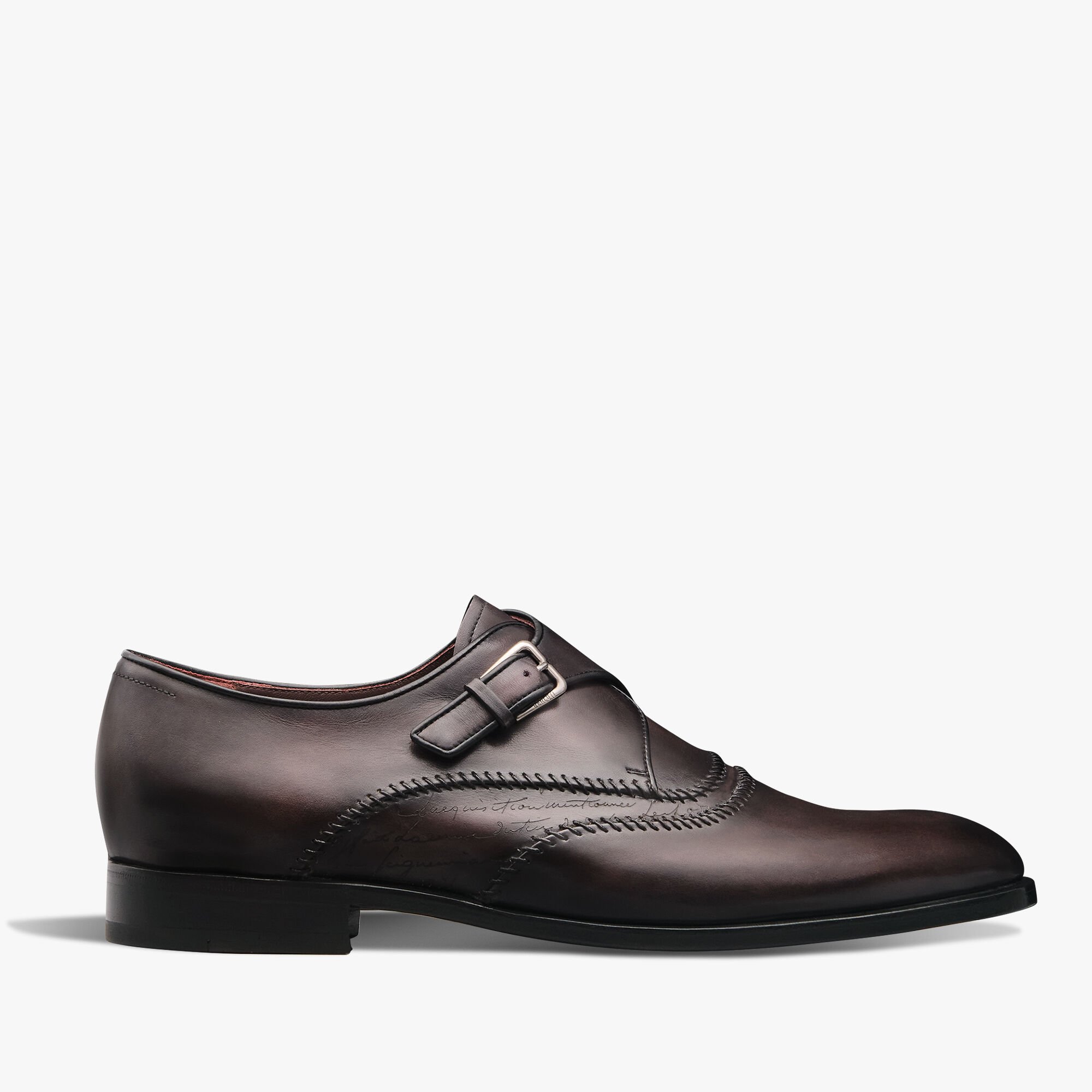 美品 【Berluti】 ベルルッティ クラブライン シングルモンク
