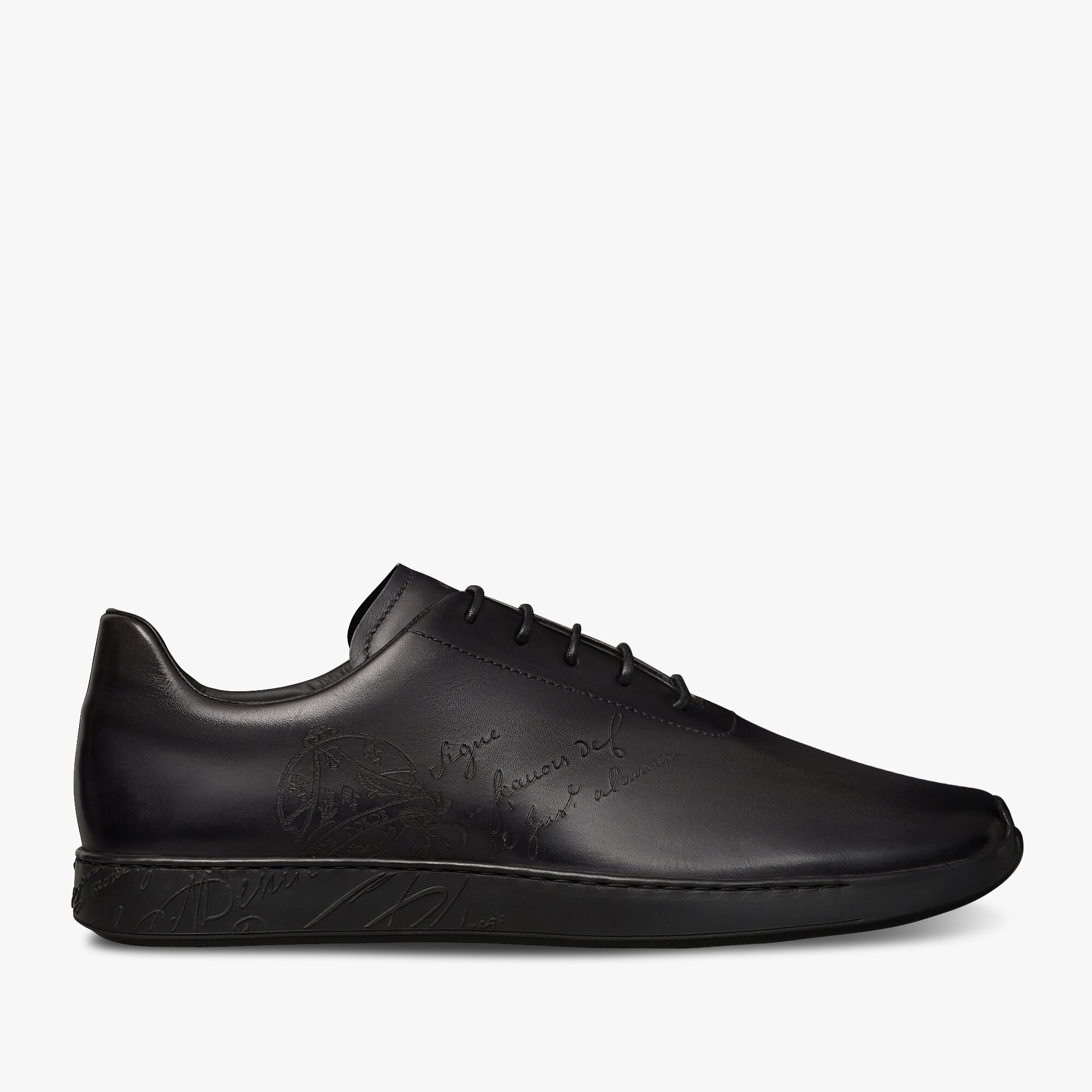 Metropolitan Scritto Leather Oxford, NERO, hi-res 1