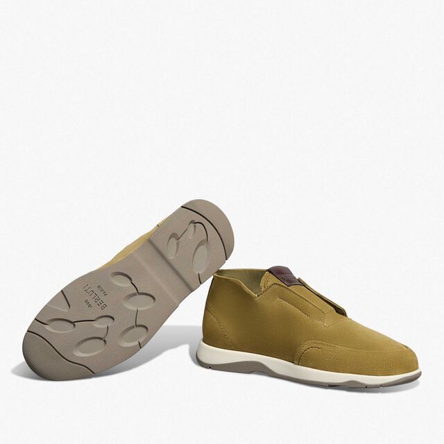 Échappée Scritto Suede Slip-On, ACID GREEN, hi-res 4