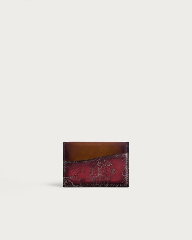 インブイア グラディアント フラップ カードホルダー, St Emilion & Cacao Intenso, hi-res