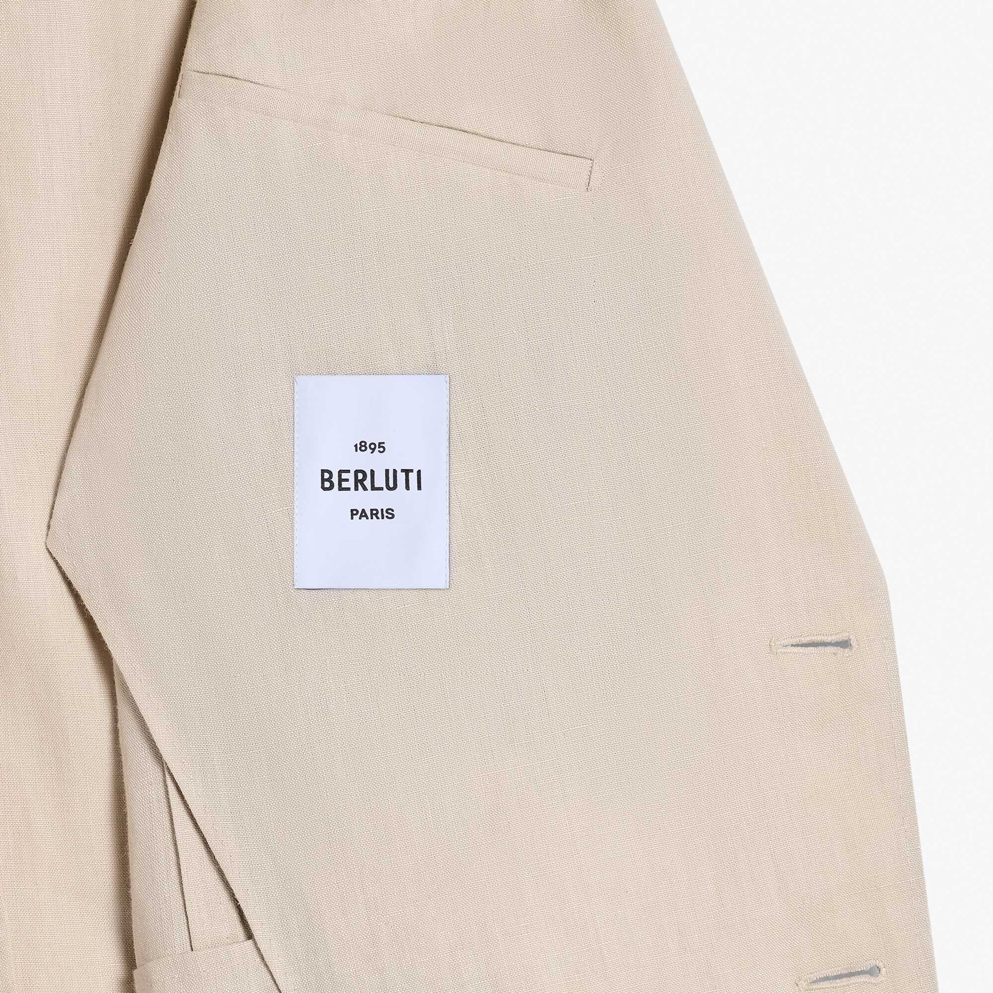 Light Summer Construction Linen Jacket Berluti CA