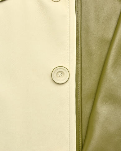 Bicolor Coat, Lemon Sorbet, hi-res