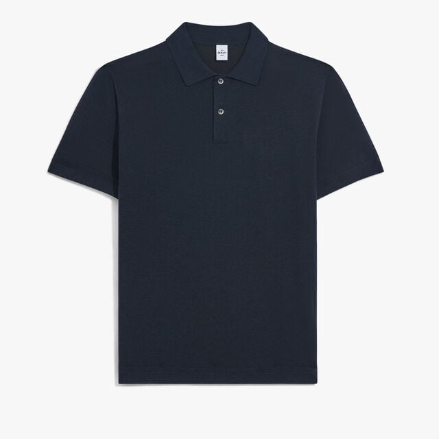 Berluti Thabor Short Sleeved Polo, NOCTURAL BLUE, hi-res 1